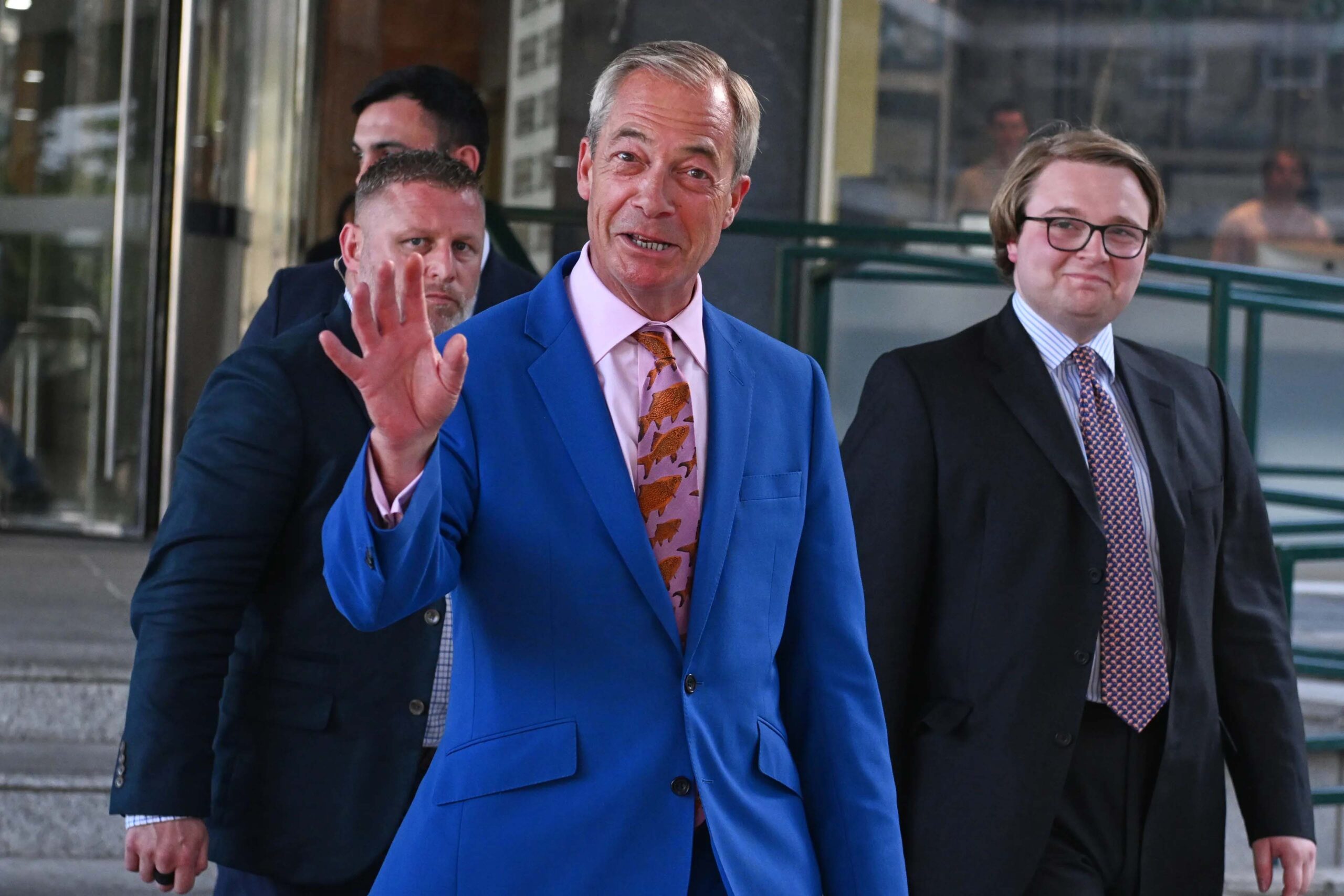 Nigel Farage from Britain Resigns from Parliament